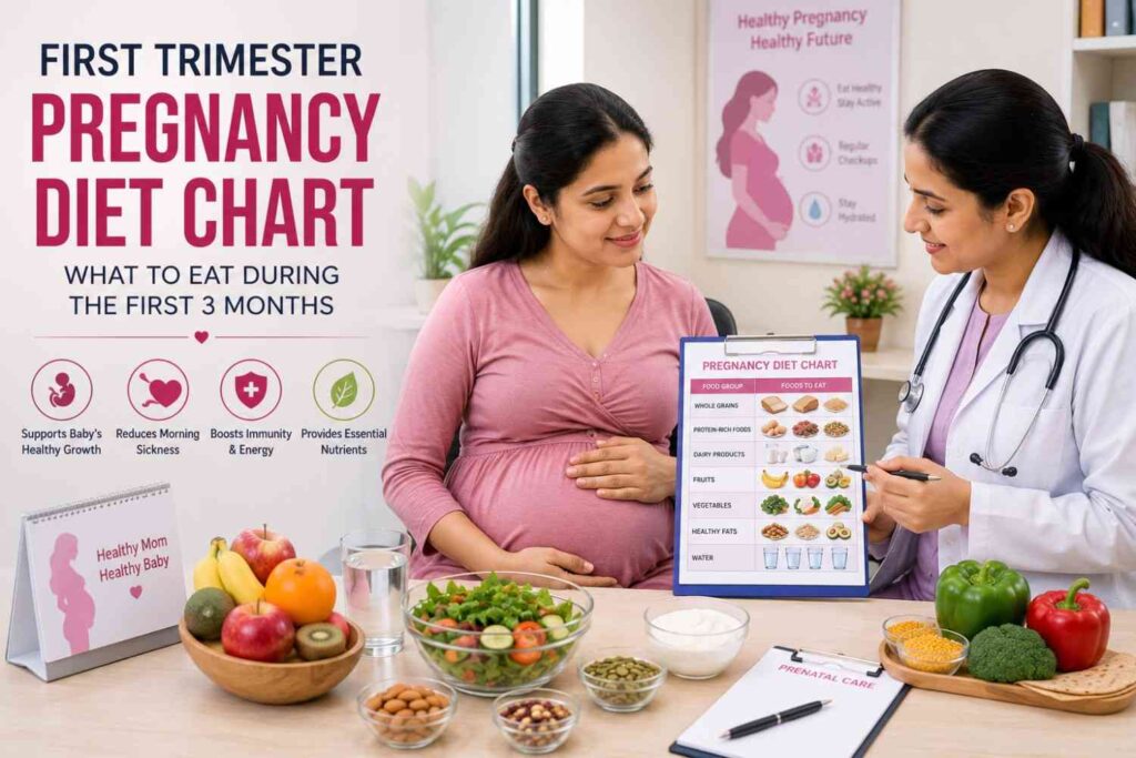 First Trimester Pregnancy Diet Chart