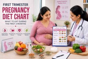 First Trimester Pregnancy Diet Chart