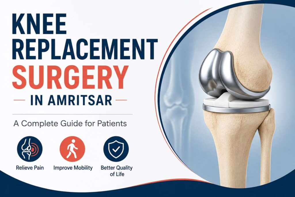 Knee replacement surgery in Amritsar – patient guide